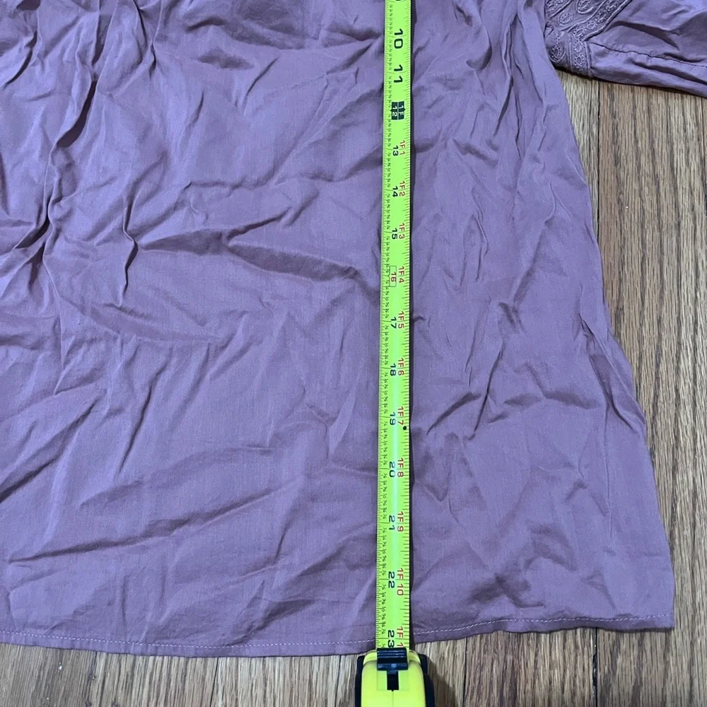 ⭐️5/$25⭐️ Loft Mauve Balloon Sleeve Blouse Top